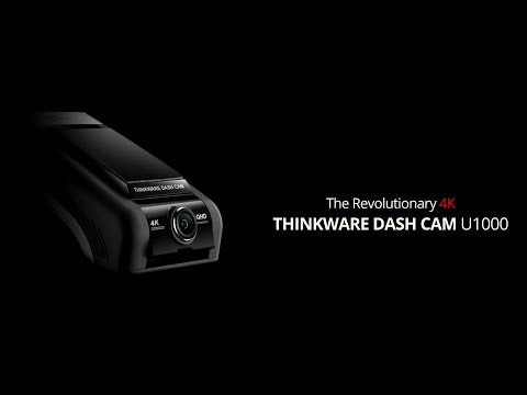 Thinkware U1000 4K Front and Rear Dash Cam