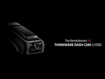 Thinkware U1000 4K Front and Rear Dash Cam