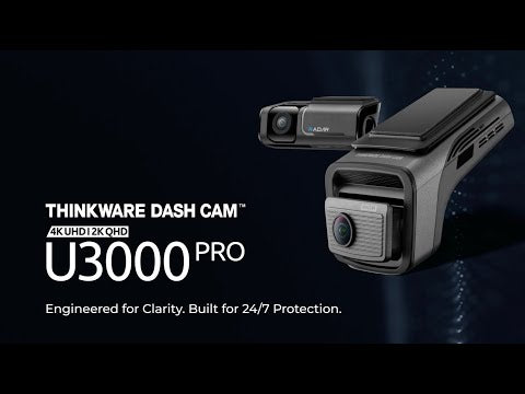 Thinkware U3000 Pro 4K Front and Rear Dash Cam with Radar