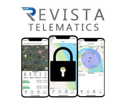 Revista fleet tracker with immobilisation system