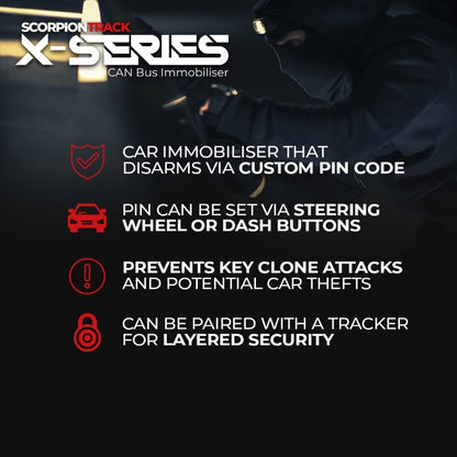 ScorpionTrack X-Series Immobiliser